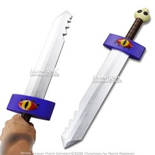24” Espuma Jake’s Sword Aventura Fantasía Tiempo Finlandés Ojo Calavera Púrpura Juegos con disfraces utilería