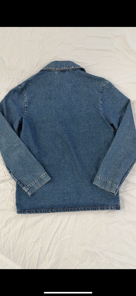 Chaqueta vaquera azul mediana de APC para hombre Foto 3 de 4