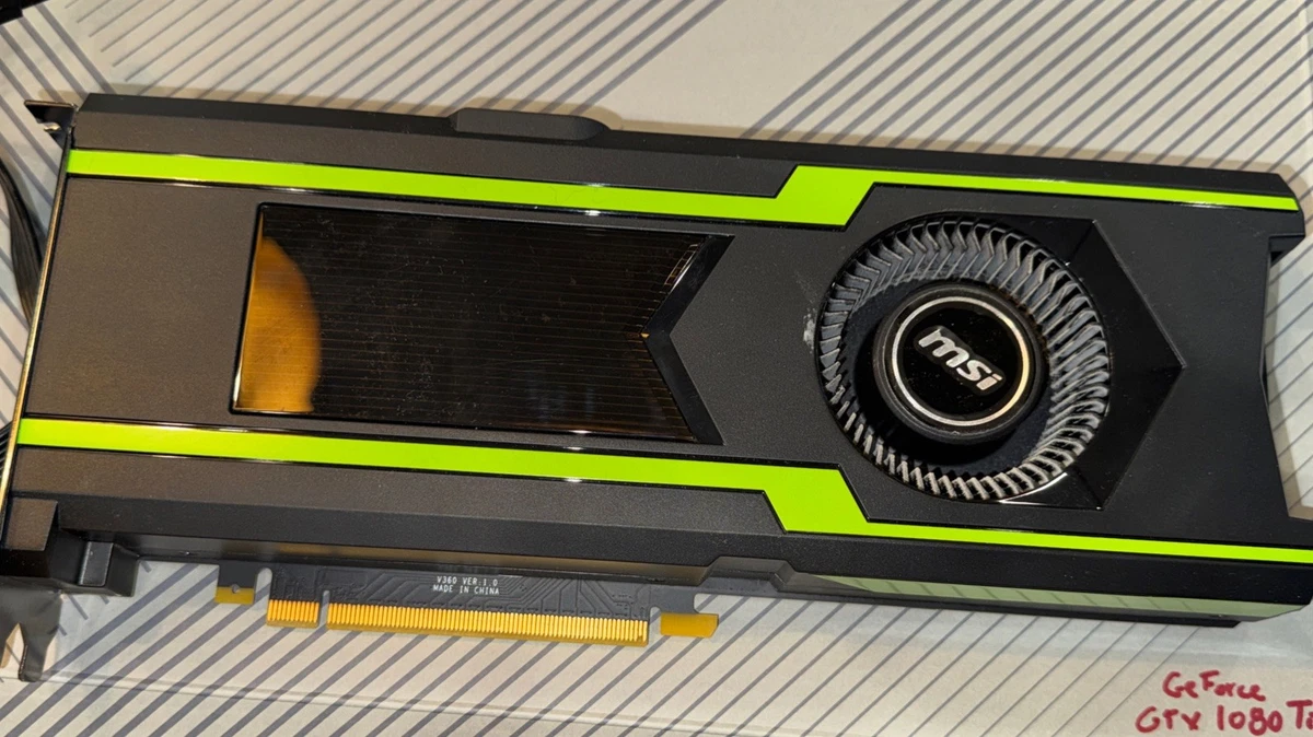 MSI NVIDIA GeForce GTX 1080 Ti GDDR5X Computer Graphics Cards for
