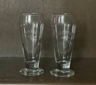 USMC Marine Corps Birthday Ball Beer Ale Sling Beverage Glass Etched Emblem Set — photo 3
