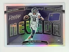 2022 Prestige Carson Strong RC #SG-6