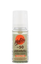 Malibu Sun Clear Hair and Scalp Protector Spray, SPF 50, Non-Greasy, Quick Dr...