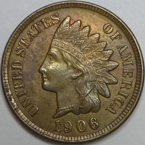 1906 Indian Head Penny - Uncirculated With Issues (Lot#2)