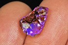 2.2Ct Natural Black Lightning Ridge Opal Facet Rough Nugget Specimen PWb7915 — photo 3