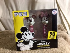 Vtg 2008 Disney MICKEY MOUSE The True Original Pez Dispenser Twin Pack Orig Box