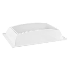  RV Skylight Inner Dome with Clear Window | 14" x 22" Universal Inner Skylight 