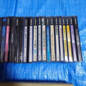 Sega Saturn console + 20 software set.from Japan