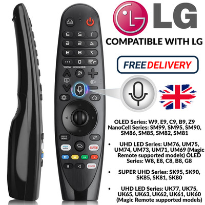 Ersatz für LG TV MAGIC FERNBEDIENUNG AN-MR19BA 2018 2019 MR19BA UK