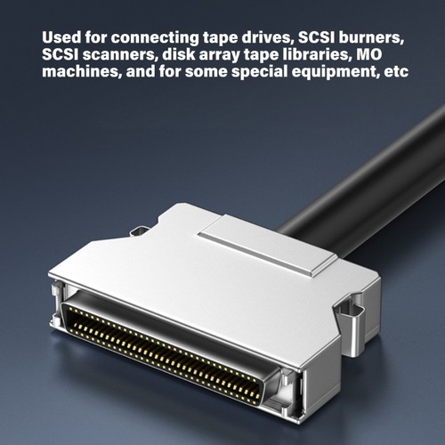 SCSI Servo Connector Cable Single Female Head CN14P to CN68P Gold Plate Contacts - Afbeelding 7 van 44
