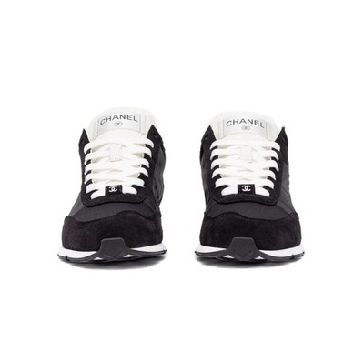 Chanel 2024 Interlocking CC Logo I G45587 Sneakers Women's US9