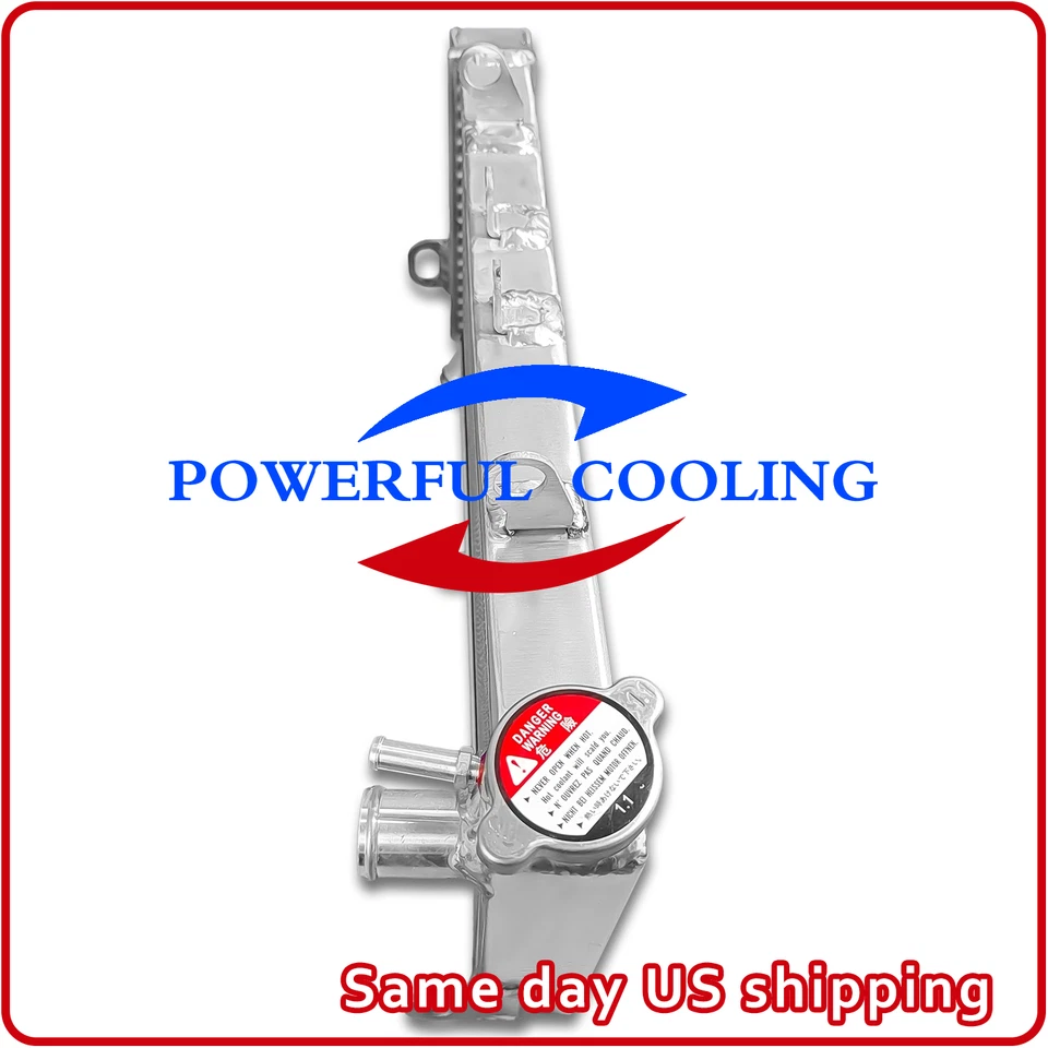 Radiador de refrigeración de aluminio para Honda CBR600F2 CBR 600 F2 PC25 1991-1994 1992 1993 Foto 4 de 4