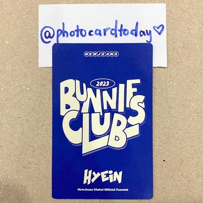 NEWJEANS BUNNIES MEMBERSHIP KIT PHOTOCARD OFFICIAL NJZ HANNI MINJI
