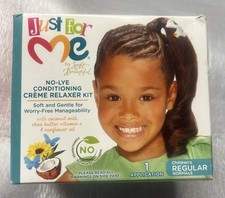 Just For Me No-Lye Conditioning Creme Relaxer Kit