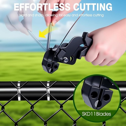 Metal Zip Ties with Stainless Steel Cable Tie 100pcs UV-Resistant, 11.8in - Afbeelding 5 van 9