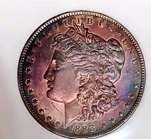 1888-P Morgan Silver Dollar PC MS65 nice appearance on obverse