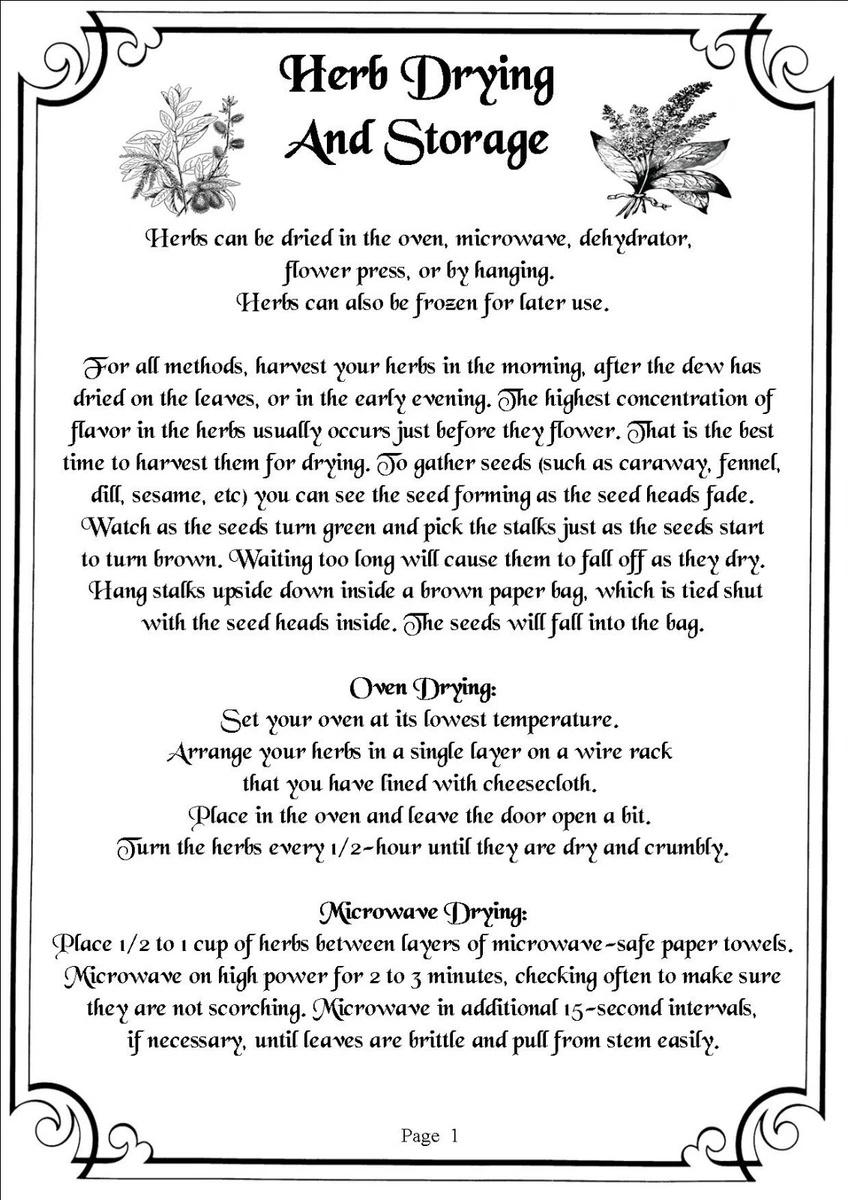Printable Spell Book Pages