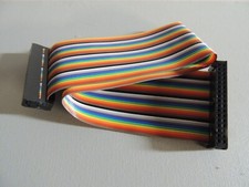 1 ft 34-Pin 2x17 Female to Female 2.54mm-Pitch IDC Flat Ribbon Cable