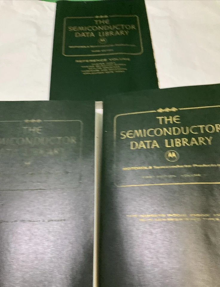 VTG 1972 First EditionThe Semiconductor Data Library Volume 1 ,2 & Third Edition - Image 4 of 4
