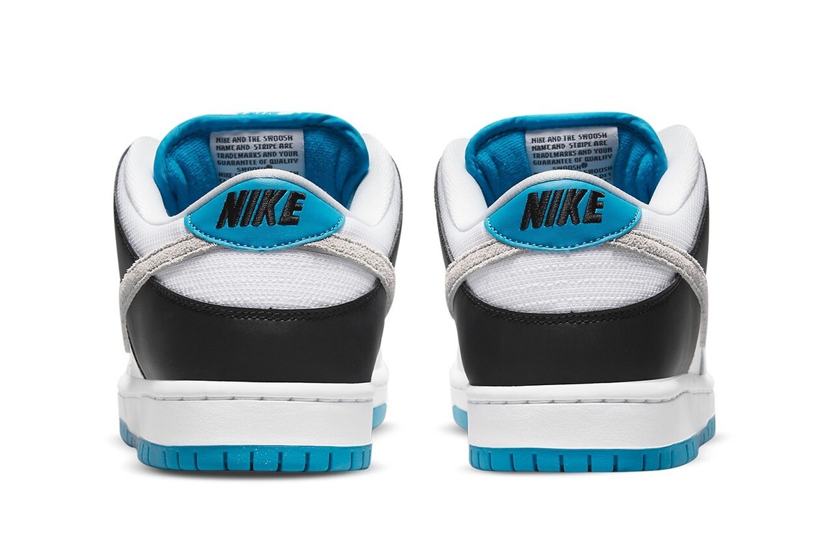Nike SB Dunk Low Laser Blue - White/Black-Laser Blue UK 7