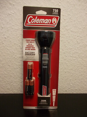 Coleman  BatteryGuard  750L Flashlight LED-Taschenlampe max 350m mit 6 Batterien