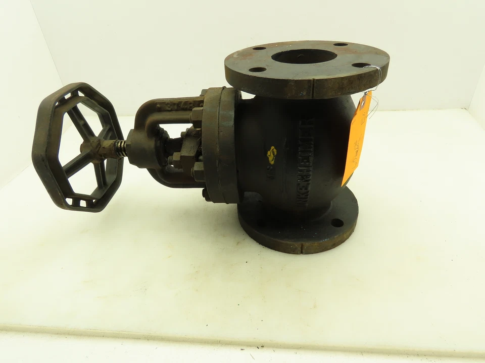 Lunkenheimer 1123 Cast Iron 3" Flanged Globe Valve Class 125 Manual Handwheel - Image 3 of 4