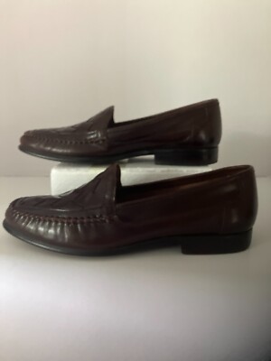 GIORGIO BRUTINI LE GLOVE Braided Giorgio Brutini Le Glove Woven Brown Leather Kiltie Tassel  main image 2