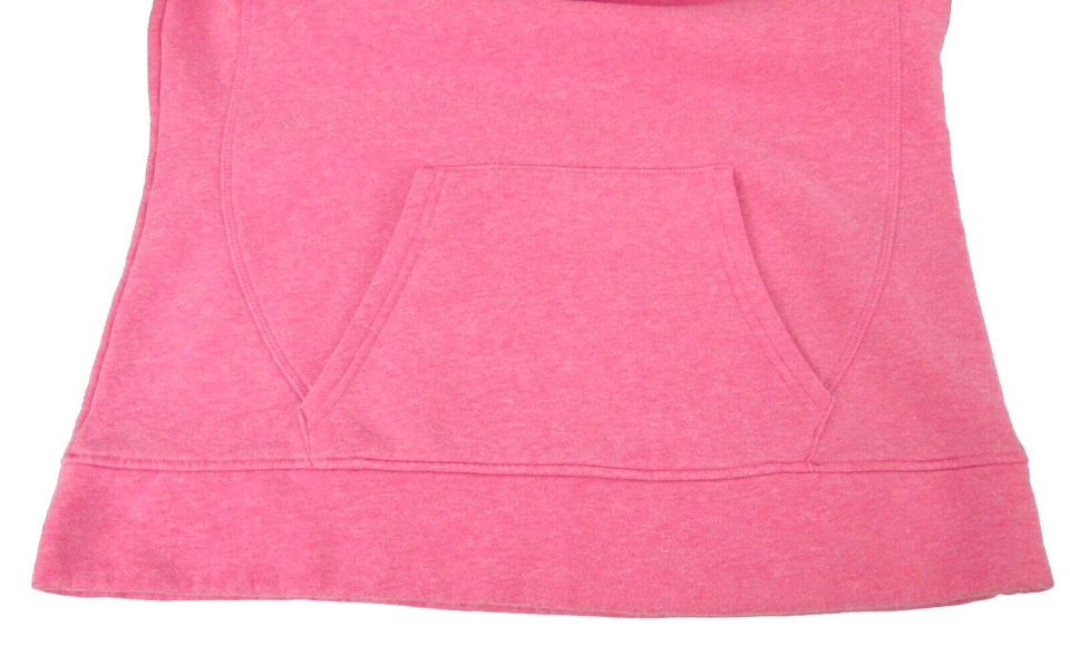 Sudadera con capucha deportiva Everlast para mujer grande color rosa negro pulóver Foto 4 de 4