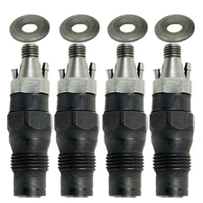 Bosch Rebuilt Fuel Injector Assembly Set (4 Pieces) For Mercedes W201 190D 240D