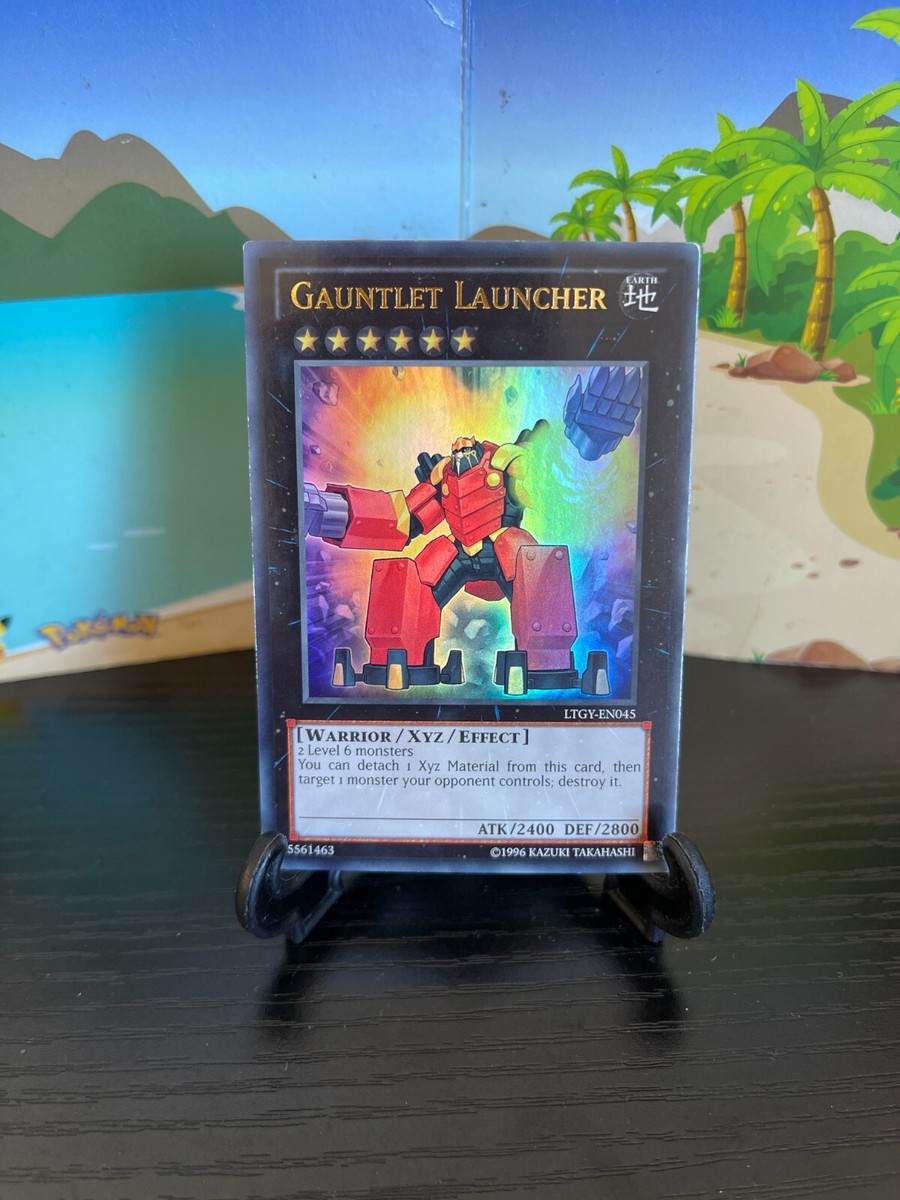 Yu-Gi-Oh! Gauntlet Launcher Ultra Rare Card - LTGY-EN045, 1st Edition From Lord Of The Tachyon Galaxy