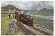 Postcard Festiniog Railway One Mile From Porthmadog Train At Pen Cob My Ref ZZ