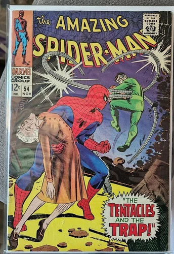 Amazing Spider-man #54, VG+ 4.5, Doctor Octopus Rooms With Aunt May