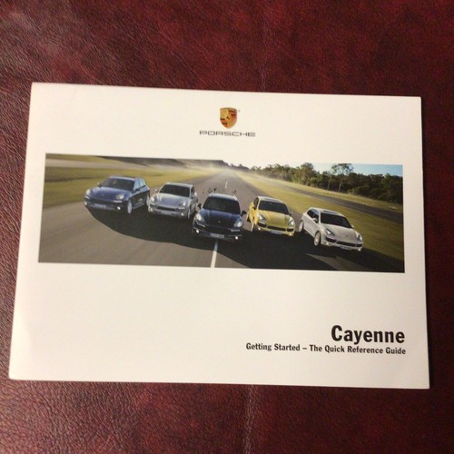 2011 11 PORSCHE CAYENNE OWNERS MANUAL BOOKS REF MAINT NAV GUIDE ALL MODELS - Bild 7 von 7
