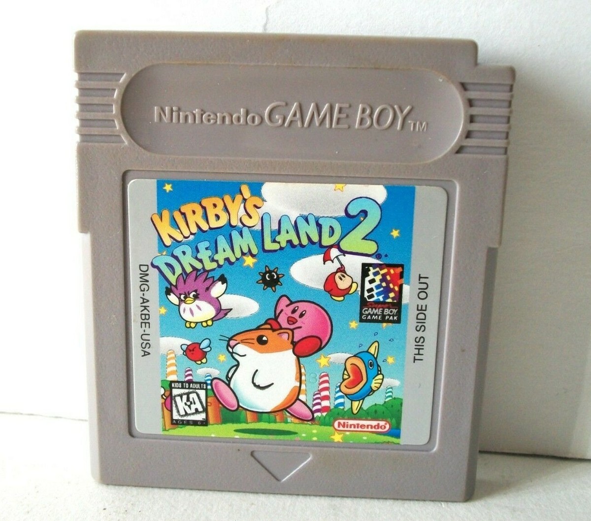 Kirby's Dream Land 2 Nintendo Game Boy Good Label Authentic