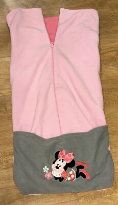 Disney Baby Minnie Mouse Baby Safety Car Seat Canopy Cover Style #41387WD