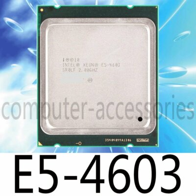 Intel Xeon E5-4603 2.0GHz 4 Core 6.40GT/s 10MB LGA 2011 CPU Processor