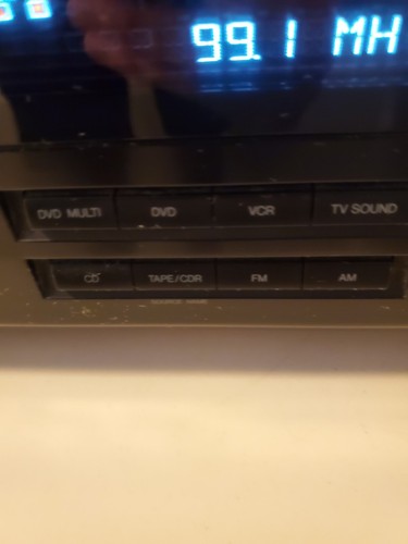 JVC RX-6020VBK 5.1 Dolby Digital Pro Logic II Surround Sound DTS A/V Receiver - Picture 5 of 12