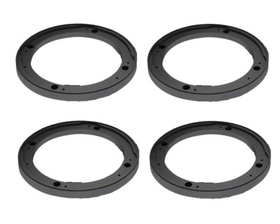 4 PCS Universal Car speaker stackable adapters 5-1/2'' to 6-1/2  ring extenders 
