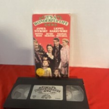 It's A Wonderful Life VHS Video Tape Movie 1987 Original Uncut Classic Goodtimes