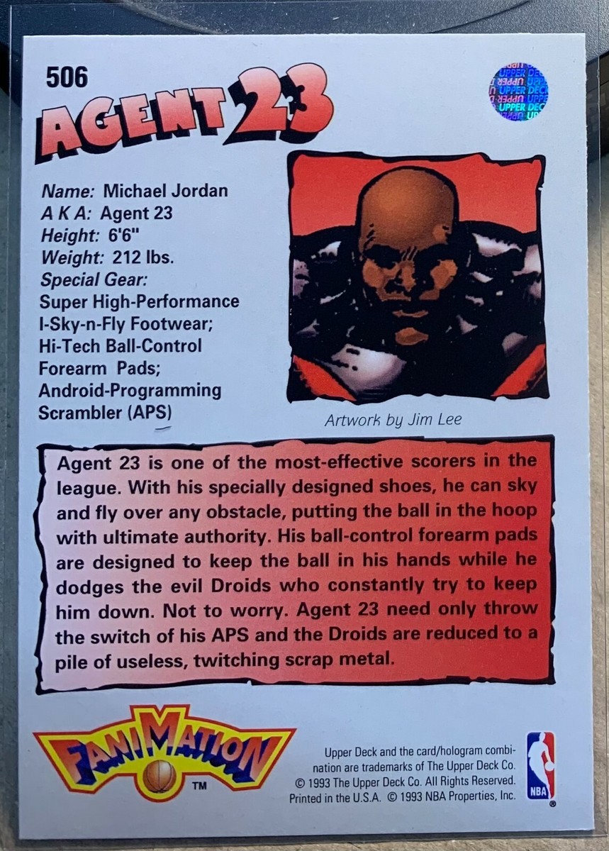 1992-93 Upper Deck - FaniMation Michael Jordan #506 for sale