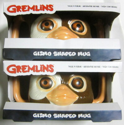 GREMLINS Gizmo - Mug / Tasse - 2 Tassen Set (Shaped / 3D)