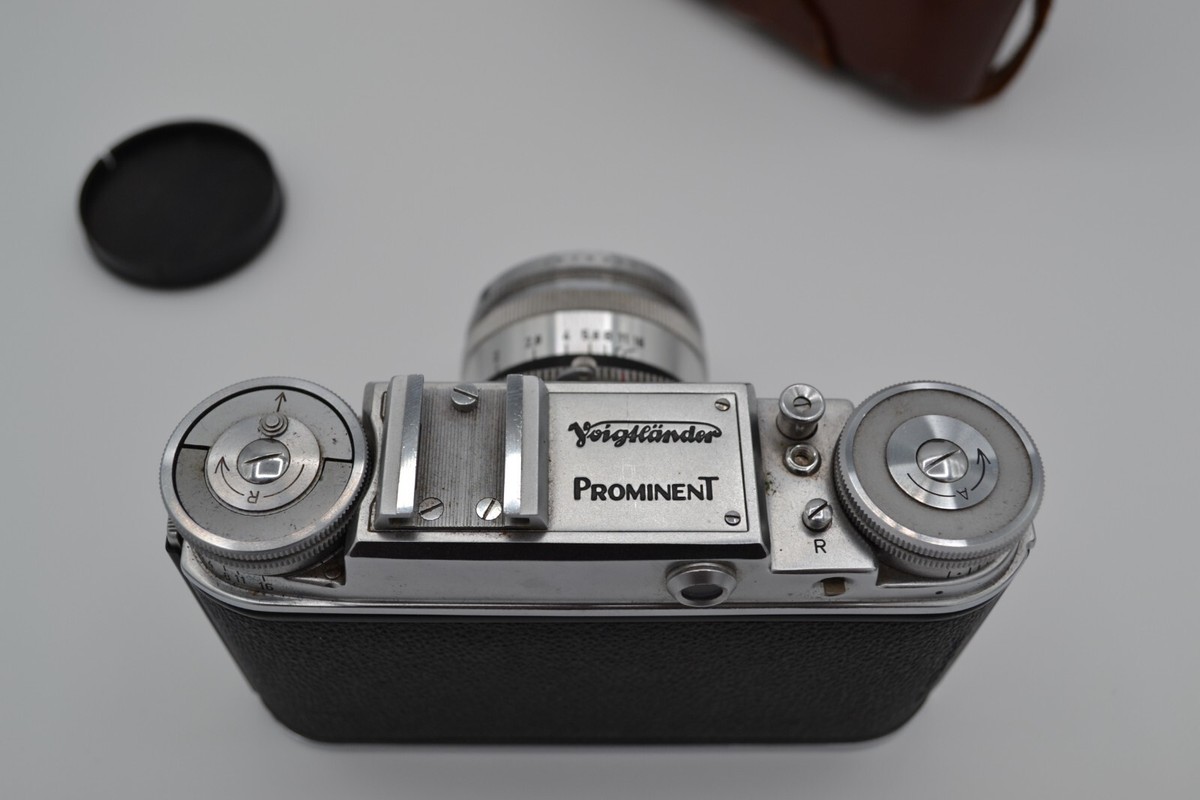 Voigtlander Prominent II Chrome w/ 50mm f2 Ultron Lens Voigtlander Prominent II Chrome w/ 50mm f2 Ultron Lens