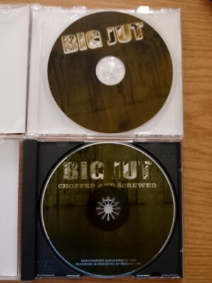 Big Jut Screwed Up Fo Life Lot Of 2 both versions Cd Dj Screw 3-2