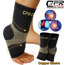 Sport Ankle Support Brace Elastic Compression Foot Plantar Fasciitis Heel Wrap