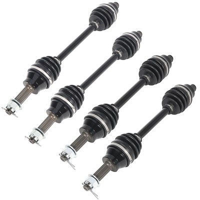 For Polaris Sportsman 400 2008-2010 Front Rear Half Shaft CV Axles Full Set