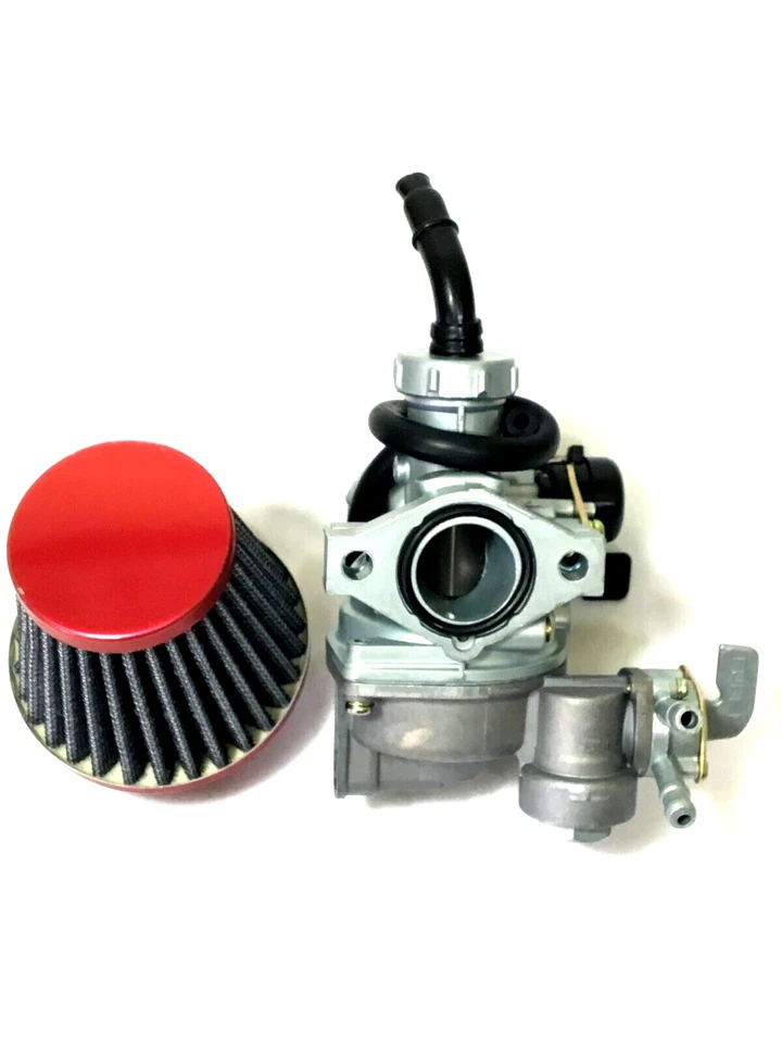 Carburador y filtro de aire para Honda TRX125 Fourtrax ATV 1985-1986-1987-1988 Foto 4 de 4