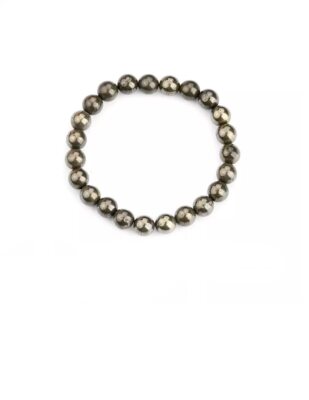 Pyrite Soothing Crystal Chakra Bracelets for Men and Women Pyrite Stone for Weal