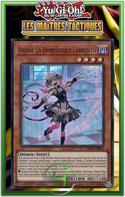 Ariane La Domestique Labrynth - UR TAMA-FR016 - Französische YGO-Karte Neu