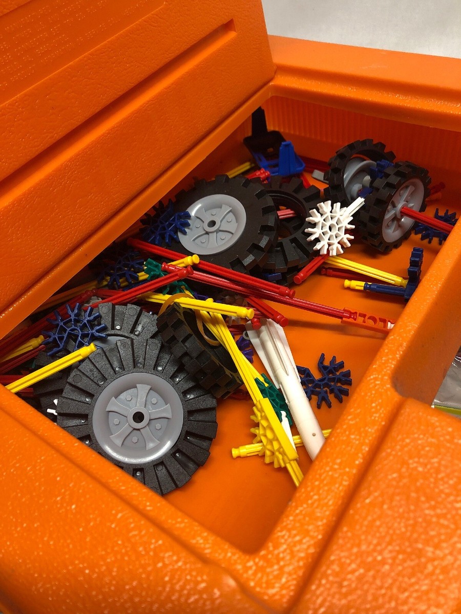 KNEX Intermediate Set #50015 Instructions Extra Pieces Orange Hard