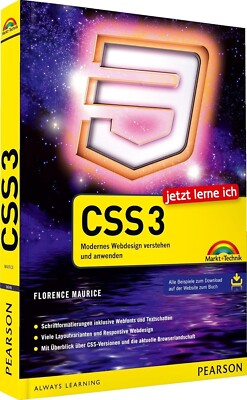 Jetzt lerne ich CSS3 - Modernes Webdesign verstehen und anwenden - NEU - OVP -