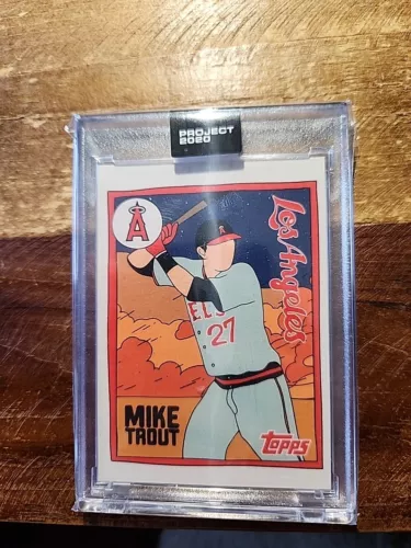 Topps Project 2020 Mike TROUT by Fucci
